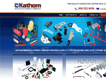 Tablet Screenshot of kathom.com